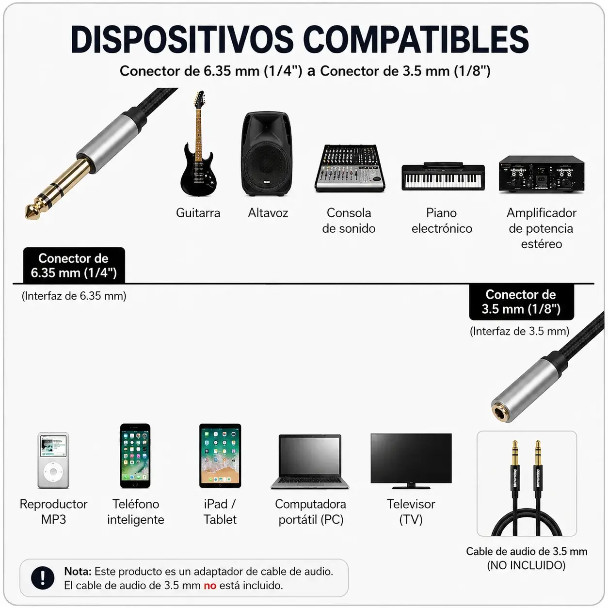 Extensión 5 metros In-Ears foto 4