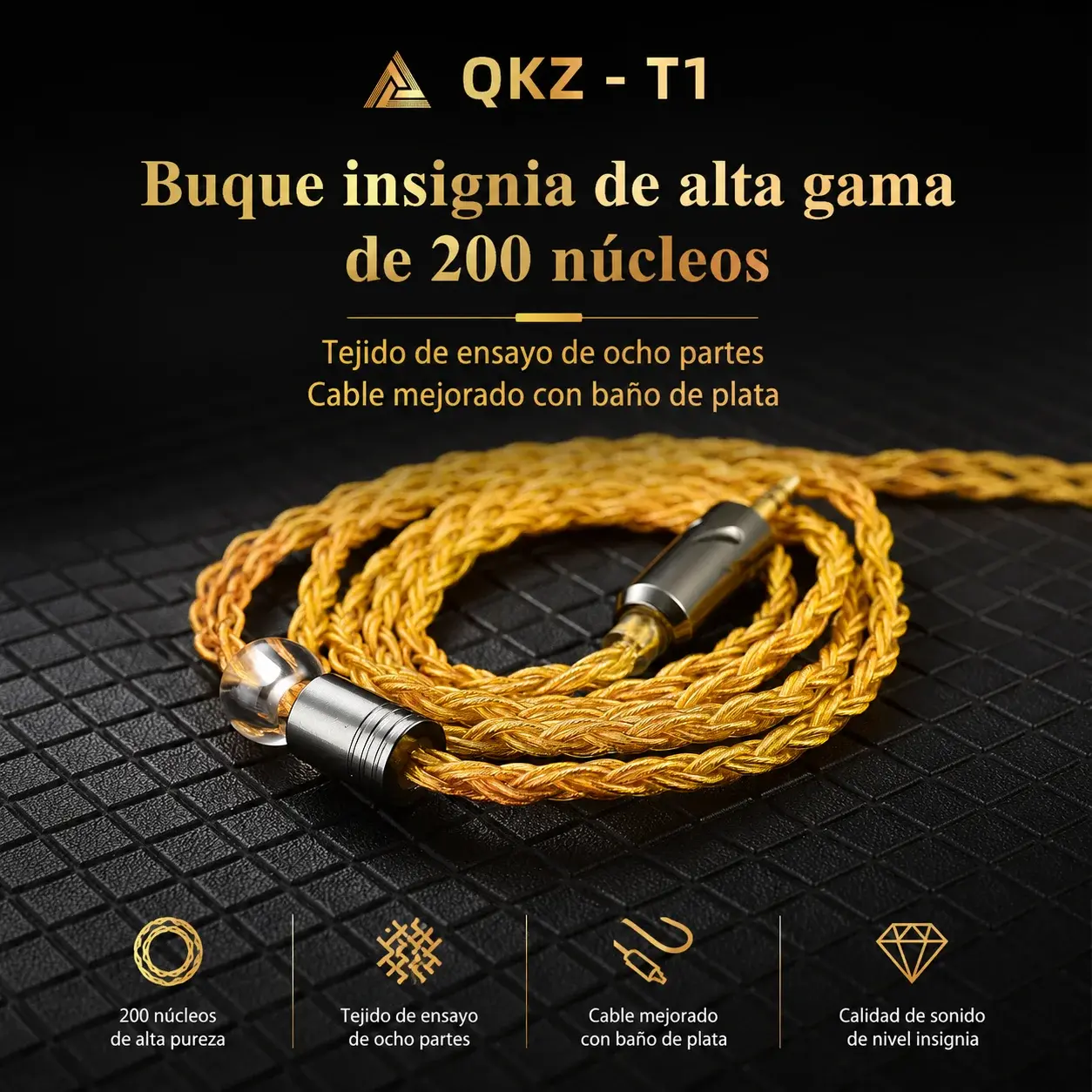 QKZ T1 200 CORE | Cable Actualizacion KZ/QKZ