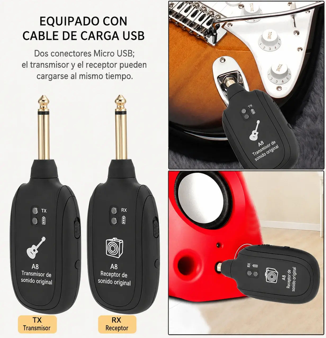 Transmisor Audio/Instrumentos foto 3